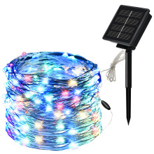 10M 20M Solar LED String Light Outdoor Garden Decoration 100 LEDs 200 LEDs Fairy Light For Party Christmas Wedding Holiday